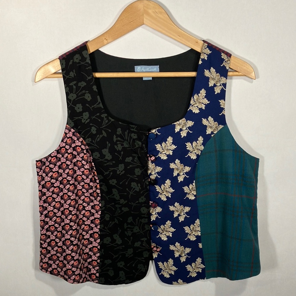 April Cornell Patchwork Vest